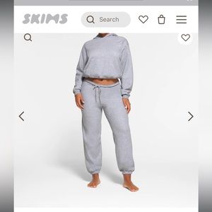 SKIMS Cotton Fleece Jogger - Medium